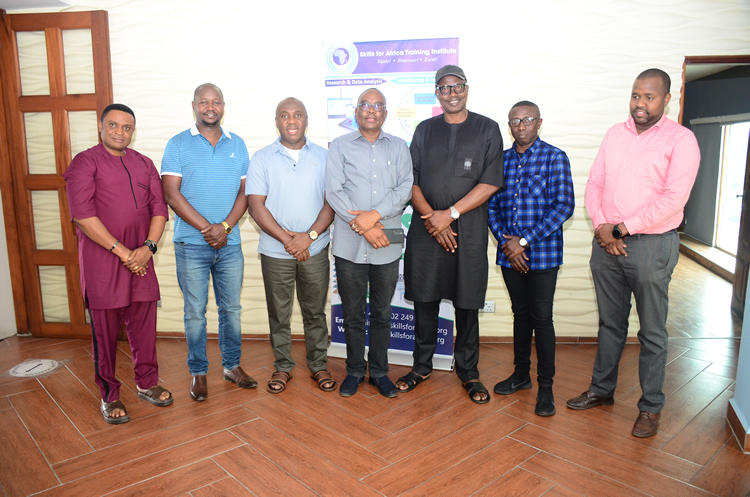 African professionals in training