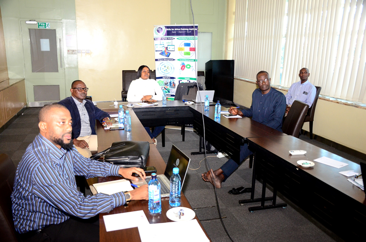 African health professionals in training