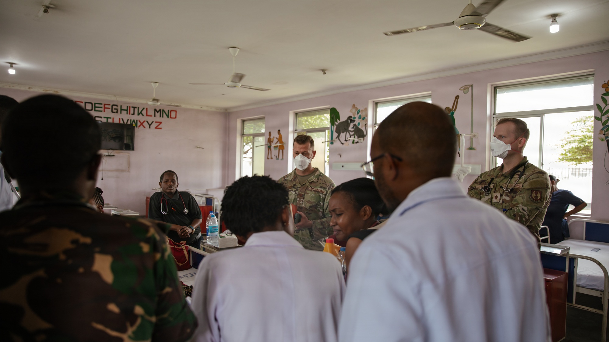 African medical team